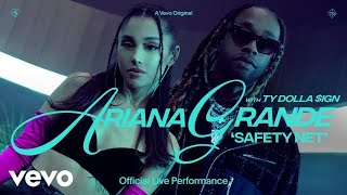 Ariana Grande - safety net ft. Ty Dolla $ign (Official Live Performance) (sub español) | Vevo