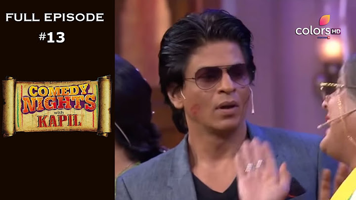 Comedy Nights with Kapil | Full Episode 13 | Shahrukh Khan And Rohit Shetty