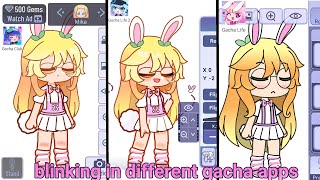 blinking in gacha life 2 VS blinking in gacha life and gacha club 😧 which one is better ❓ screenshot 2