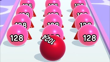 Ball Run 2048 Infinity - Android,ios Gameplay All Levels Walkthrough Ep.2