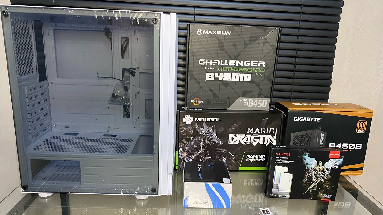 MEU NOVO PC GAMER DO ALIEXPRESS! UNBOXING & MONTAGEM DETALHADA - YouTube