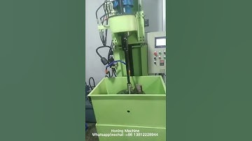 Vertical honing machine for repairing work