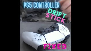 Playstation 5 controller driftstick repair
