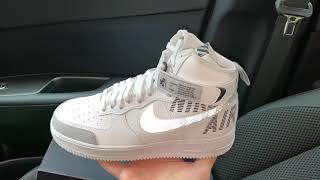 nike air force under construction high