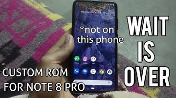 FINALLY CUSTOM ROM (GSI) FOR REDMI NOTE 8 PRO | ALL DETAIL AND INFO | *NOT FLASHED ON MY PHONE