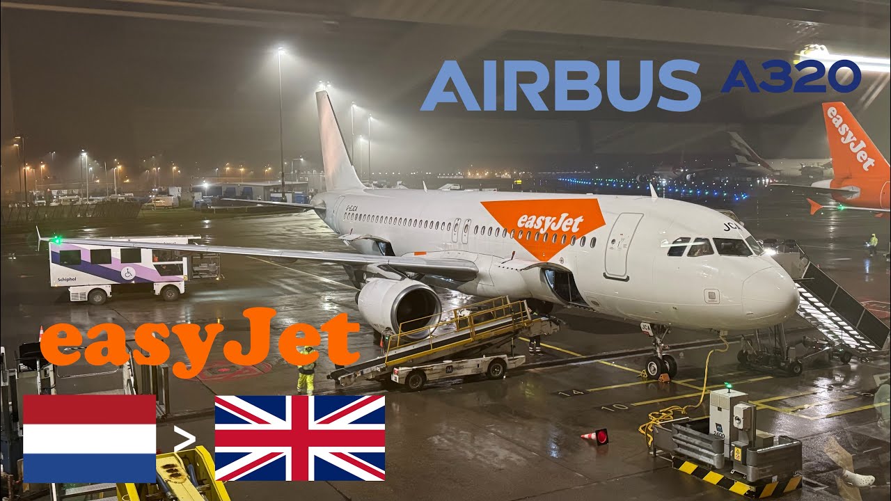 EasyJet A320 | Amsterdam 🇳🇱 to London 🇬🇧 | Trip Report