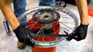 How to Change a Dirt Bike Tire in Minutes
