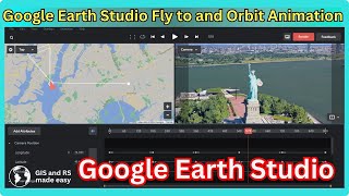 How to Use Google Earth Studio | Fly-to and Orbit Animation