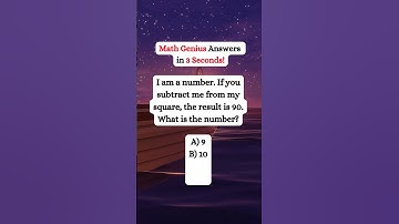 Only geniuses get this right! #shorts #math #riddlemathworld