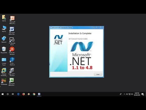 How to Download & Install any Net Framework Version (1.1 to 4.8)