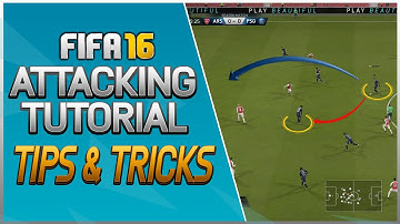 FIFA 16 ATTACKING TUTORIAL / How to Build Attacks & Score Easy Goals /  The 1-2 Pass Tutorial