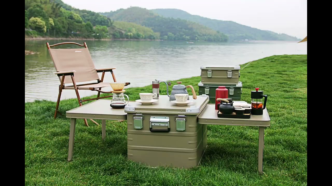 Outdoor Camping Storage Boxes & Cooking Station - KASSICO