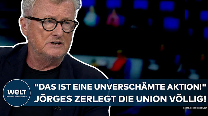 DEUTSCHLAND: Richter-Debakel! "Das ist eine unverschämte Aktion!" Jörges zerlegt die Union völlig