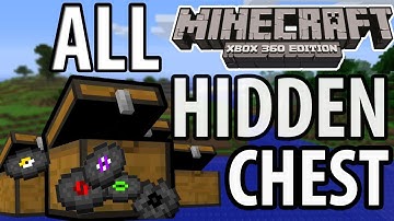 Minecraft (Xbox 360) - TU9 Update - ALL 12 HIDDEN CHEST Walkthrough/Guide