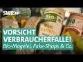 Vorsicht, Verbraucherfalle! Mogelei bei Bio-Produkten,  Knöllchen und Fake-Shops