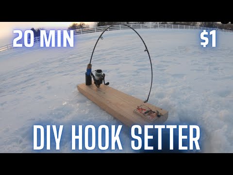 Easy DIY Mouse Trap Hook Setter Build (Build and Catch) 