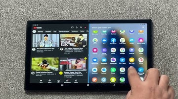 Samsung Galaxy Tab A8 How to Use Split Screen for Multitasking