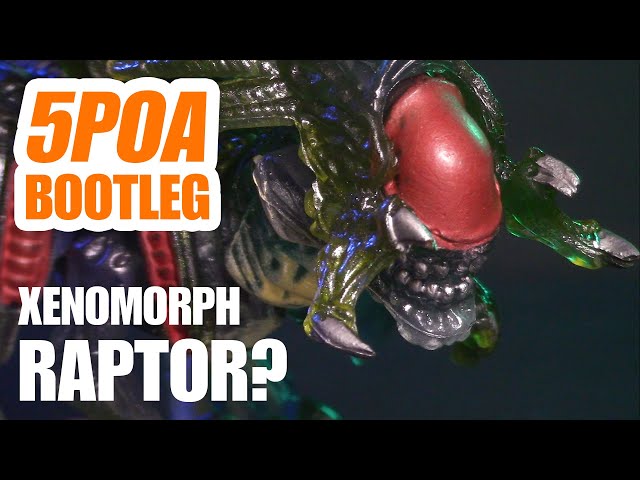 BOOTLEG! Mexican Raptor Alien Xenomorph - 5POA Action Figure