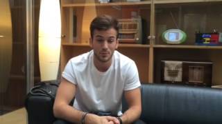 David Carreira - message à ses fans belges