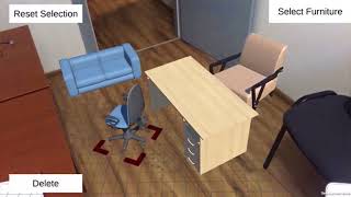 Furniture design ARKit PoC