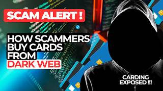 ⚠️ How Scammers Buy Credit Cards on the Dark Web | Carding Tricks EXPOSED (Stay Safe in 2026)