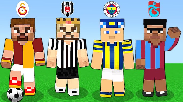 MİNECRAFT FUTBOLCU AİLELER YARIŞIYOR! ⚽😱 - Minecraft Parodileri