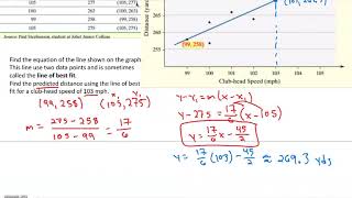 Statistics - 4.2 Least Square Regression Part I