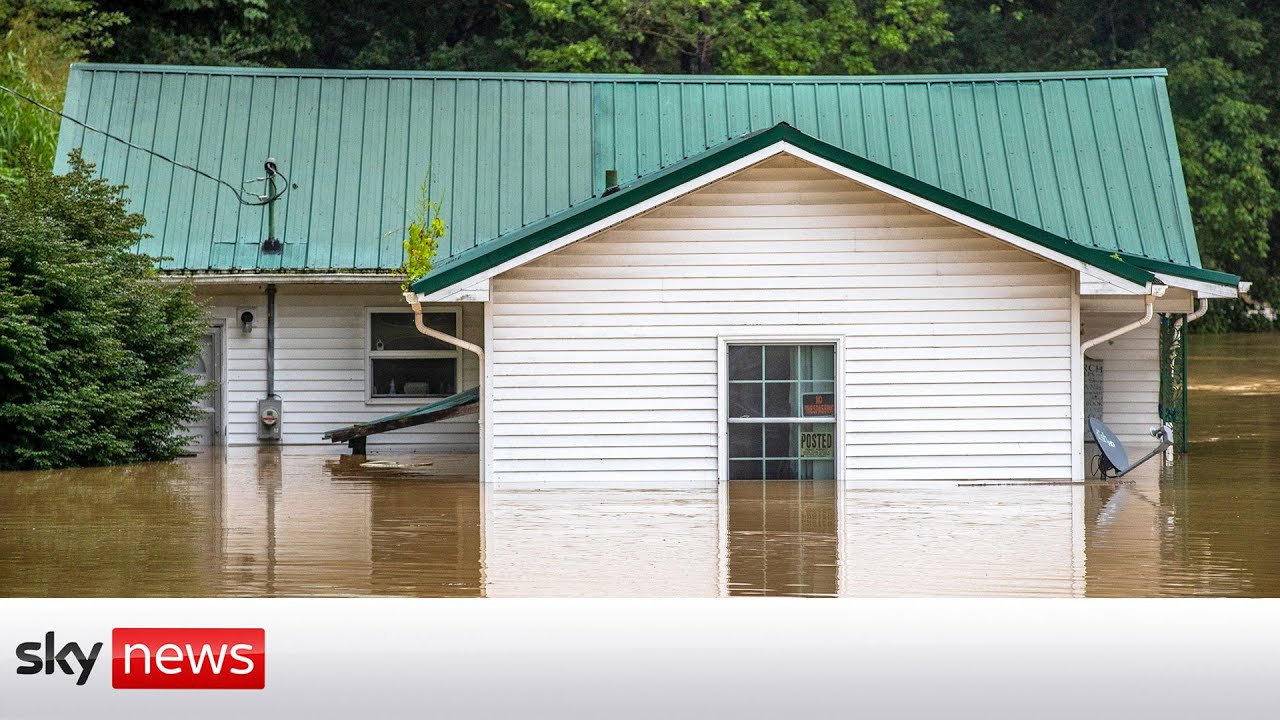 At least sixteen killed in flash flooding in Kentucky
