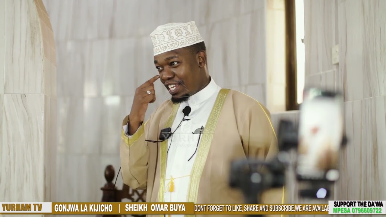 GONJWA LA KIJICHO|| khutba ya ijumaa || ustadh omar buya