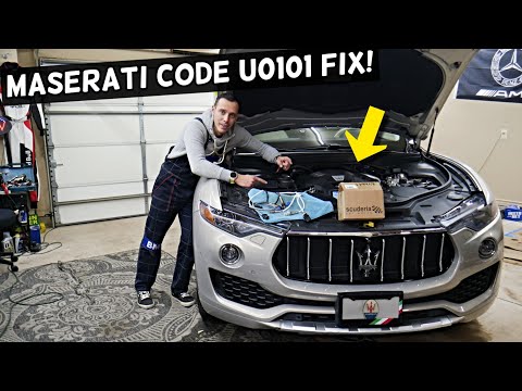 MASERATI CODE U0101 Lost Communication With TCM