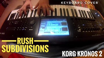 Rush - Subdivisions - Keyboard Cover (Intro + lead solo) - Korg Kronos 2