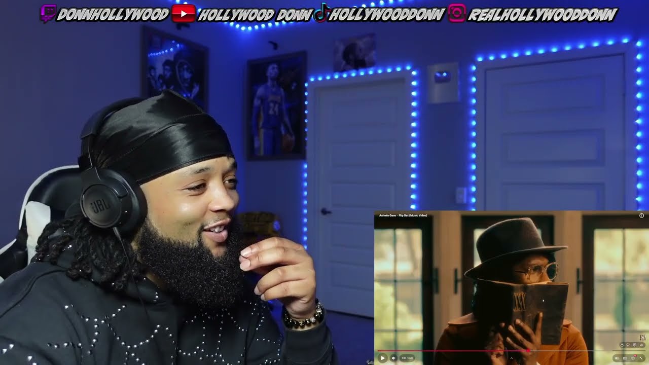 THIS VIDEO A WHOLE MOVIE!! Ashwin Gane - Flip Dat (Music Video) REACTION!