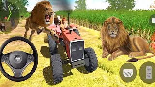 Indian tractor driving - Level 2 - 3D games - IOS - Android games 🦁 screenshot 4