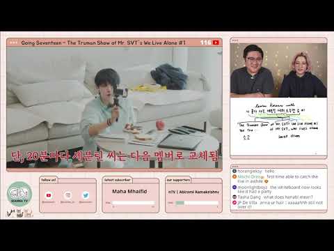 The Truman Show of Mr. SVTs We Live Alone #1 - Learn Korean with Going Seventeen [Live]