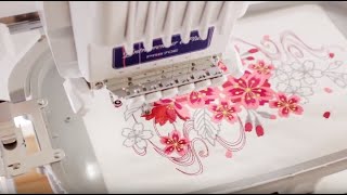 See 6 Needles In Action | PR670EC 6 Needle Embroidery Machine