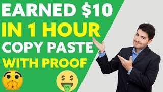 Data Entry and Copy Paste Work | How I Earn $10 Per Hour With Proof In 2020