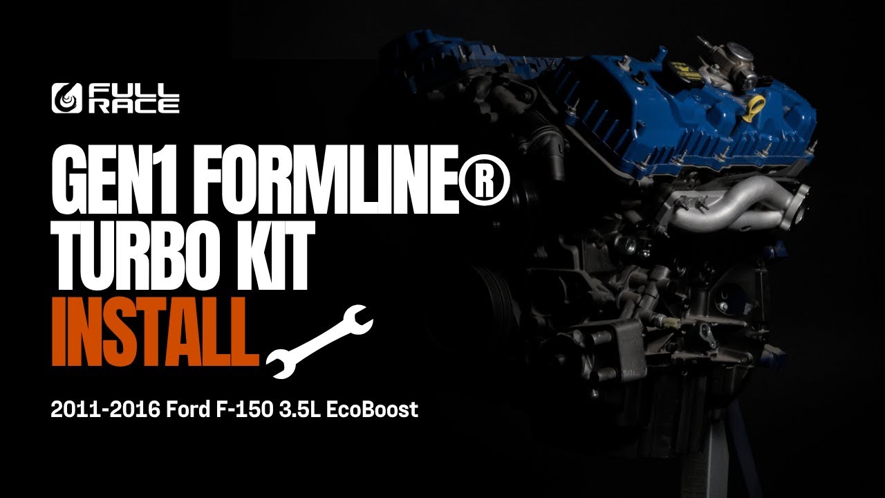 11-16 Ford F-150 / 15-17 Ford Expedition Full Race Turbocharger Coolant Line Upgrade Kit
