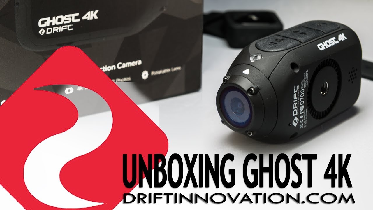 Ghost Rift Camera Unboxing GHOST 4K Action Camera |DRIFT INNOVATIONS| - YouTube