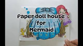 paperdiy - paper doll house for mermaid #paperdoll #paperdiy #paperdollhouse #tocaboca