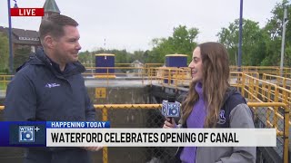 Canal Corporation celebrates canal opening in Waterford