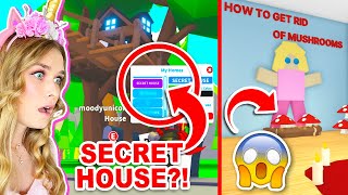 I Found A *SECRET* HOUSE On MOODY'S Adopt Me Account! (Roblox)