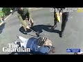Police bodycam footage shows moment of Golders Green stabbing arrest