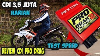 Test CDI Termahal 3,5 juta untuk Motor Korek Harian - Review CDI Pro drag