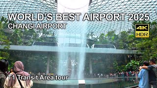 Download lagu World's Best Airport 2025 - Singapore Changi Airport | Terminal 1 Transit Area tour