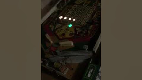 Pinball lights running off a Raspberry pi
