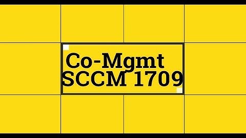 How to setup SCCM CB Intune Co-Management