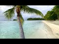 Walking Tour | Stormy Sights & Vibes | Motu Tane Island | Bora Bora, French Polynesia 🇵🇫 | 4K Travel