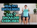 Do These Exercises Daily For Healthy Shoulders (5-Minutes) | Seniors Exercises