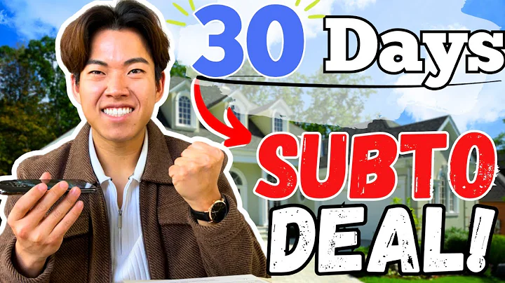 How To Get Your First SubTo Deal in 30 Days!