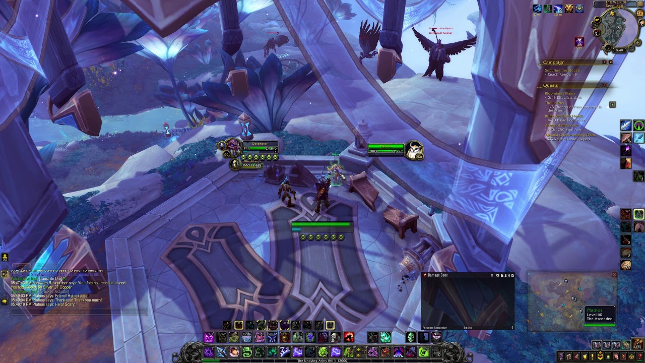 Platnos Golden Steward Chest Bastion WoW Shadowlands